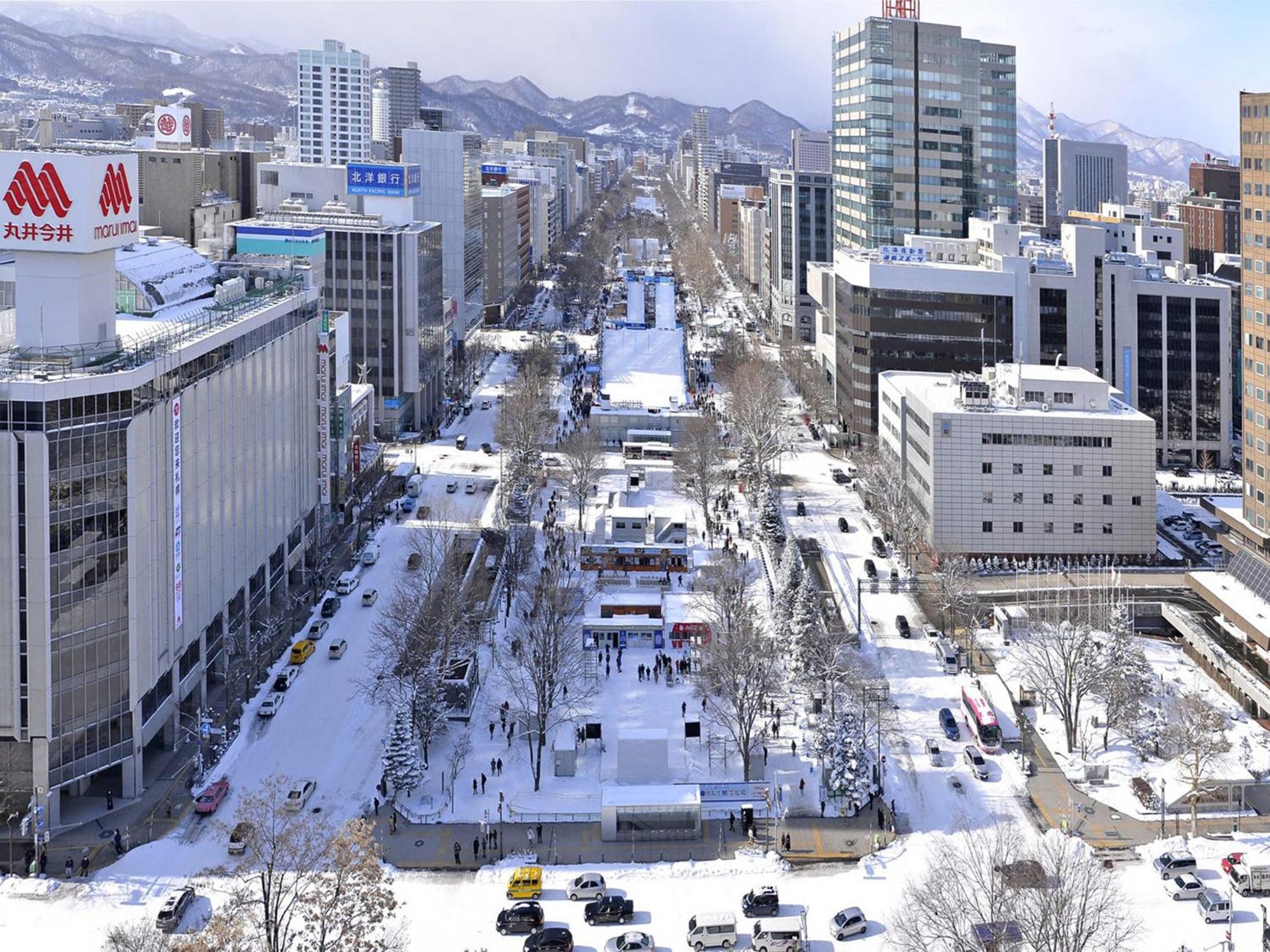 Hotel Androoms Sapporo Susukino Extérieur photo